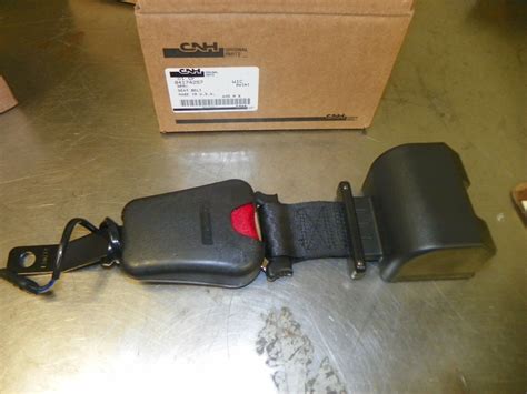 skid steer seat belt|84174257 seat belt.